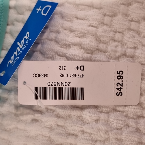 NWT Mint green D+ La Vie En Rose Bikini Top - Picture 5 of 5